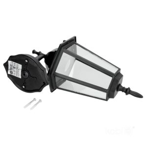 Applique murale de jardin LO4102 1xE27 IP54 noir Kobi