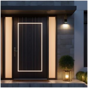 Applique murale de jardin QUAZAR 11 1xGU10 IP44 gris Kobi