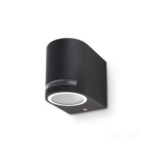 Applique murale de jardin QUAZAR 8 1xGU10 IP44 noire Kobi