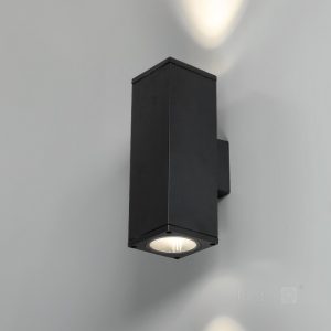 Applique murale de jardin QUERK 4 2xGU10 IP54 noir LED2B