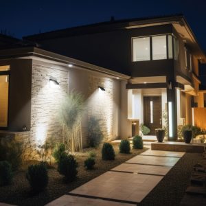 Applique murale de jardin solaire LED LUMINA 6500K LED2B