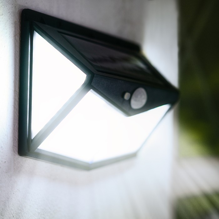 Applique murale de jardin solaire LED LUMINA 6500K LED2B