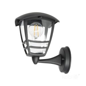 Applique murale de jardin TEVIO KG 1xE27 IP54 noir LED2B