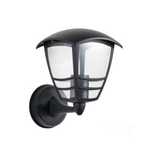 Applique murale de jardin TEVIO KG 1xE27 IP54 noir LED2B