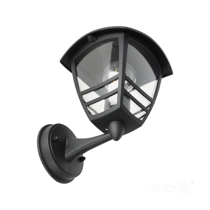 Applique murale de jardin TEVIO KG 1xE27 IP54 noir LED2B