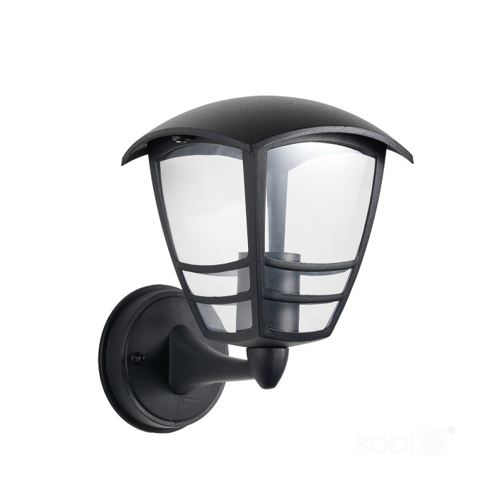 Applique murale de jardin TEVIO KG 1xE27 IP54 noir LED2B