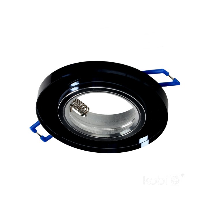 Bague de downlight OH26N noire Kobi