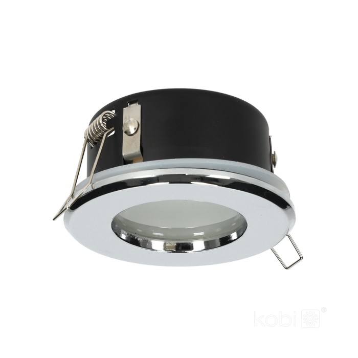 Bague de downlight OH34 IP44 chrome Kobi