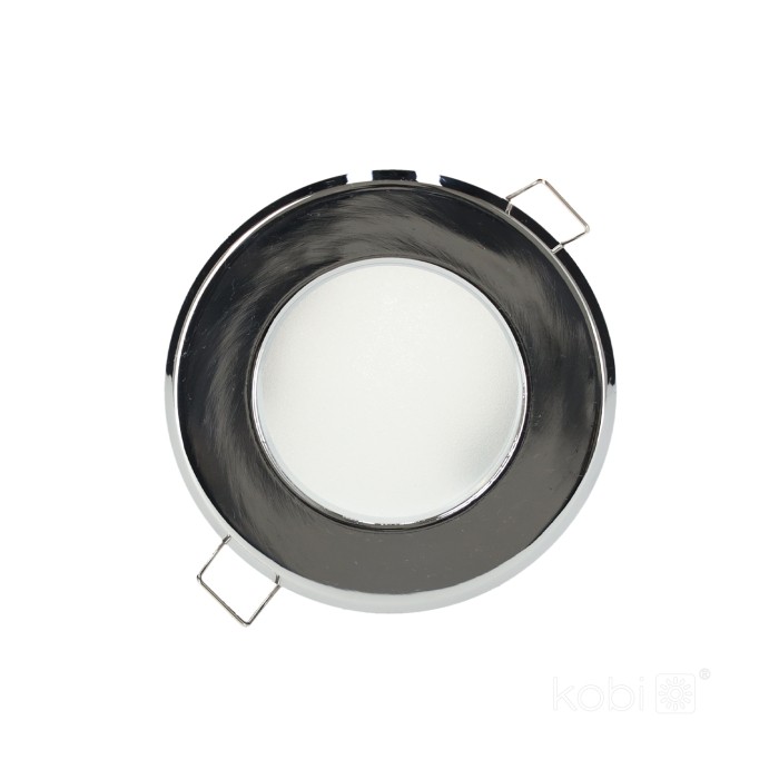 Bague de downlight OH34 IP44 chrome Kobi