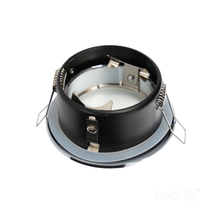 Bague de downlight OH34 IP44 chrome Kobi