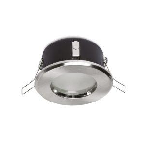 Bague de downlight OH34 IP44 chrome mat Kobi