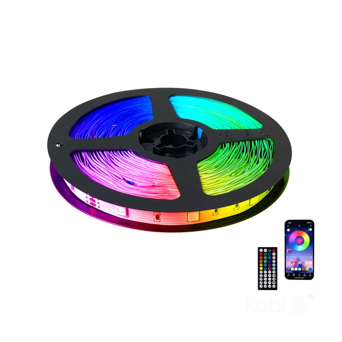 Bande LED ENSEMBLE JEU 5m RGB CCT IP20 Kobi Design
