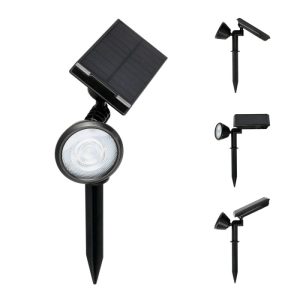 Borne lumineuse solaire LED LANCE 6000K IP44 LED2B