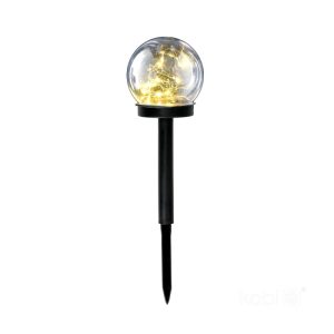 Bornes de jardin solaires LED GLEAM 3000K IP44 pack de 5 LED2B