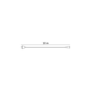 Câble d'alimentation CRETE PC 10m Design Kobi