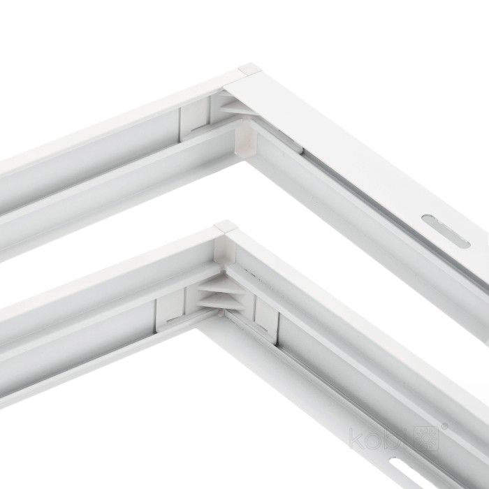 Cadre 45 mm pour panneau LED 60x60 à clipser Kobi