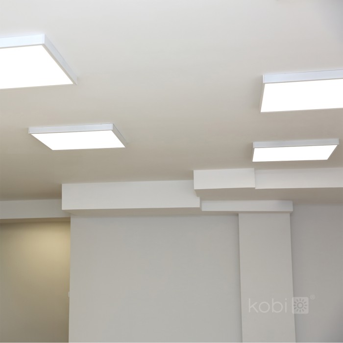 Cadre 45 mm pour panneau LED 60x60 à clipser Kobi