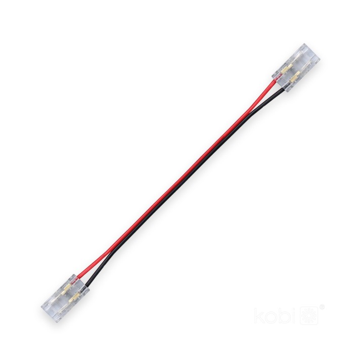 Connecteur double face 10 cm pour bande LED COB 8 mm Kobi