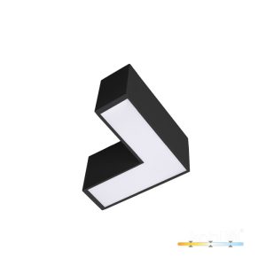 Connecteur en L pour LED KOLINE K2 noir Kobi Pro