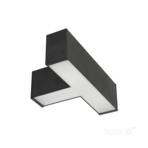 Connecteur en T pour LED KOLINE K2 noir Kobi Pro