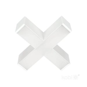 Connecteur en X pour LED KOLINE K2 blanc Kobi Pro