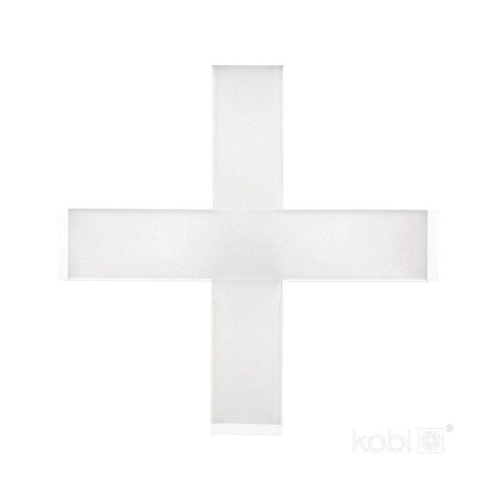 Connecteur en X pour LED KOLINE K2 blanc Kobi Pro