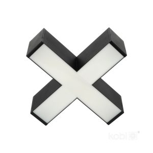 Connecteur en X pour LED KOLINE K2 noir Kobi Pro