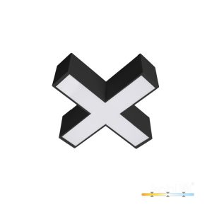 Connecteur en X pour LED KOLINE K2 noir Kobi Pro