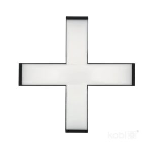 Connecteur en X pour LED KOLINE K2 noir Kobi Pro