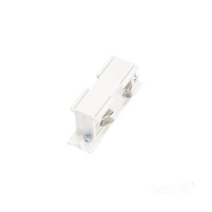 Connecteur intérieur pour rail à 3 circuits I blanc Kobi