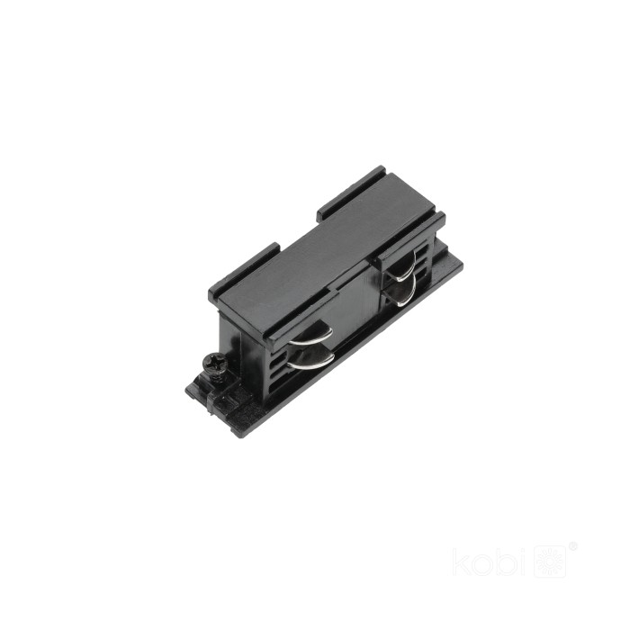 Connecteur intérieur pour rail à 3 circuits I noir Kobi