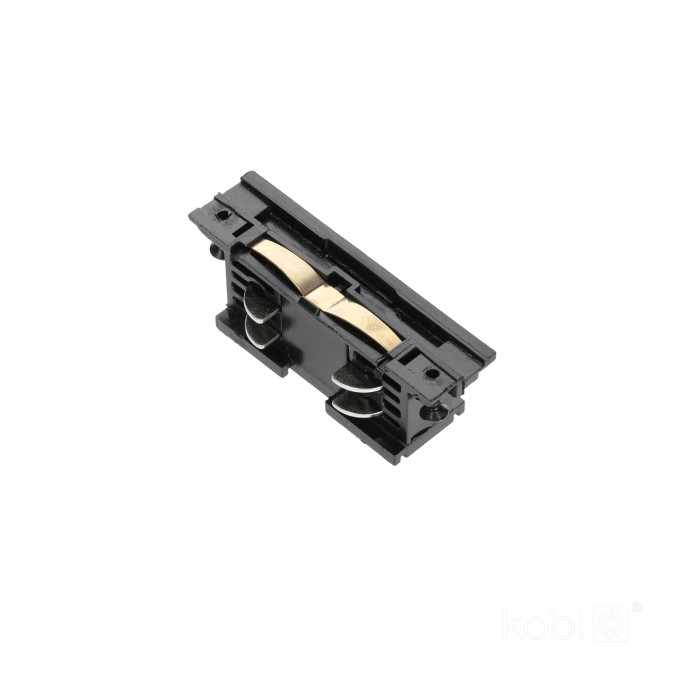 Connecteur intérieur pour rail à 3 circuits I noir Kobi