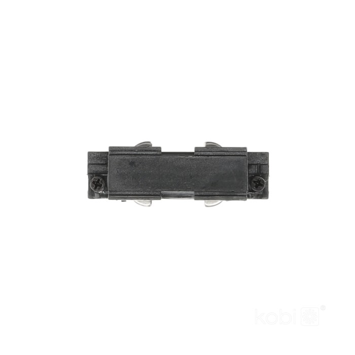 Connecteur intérieur pour rail à 3 circuits I noir Kobi