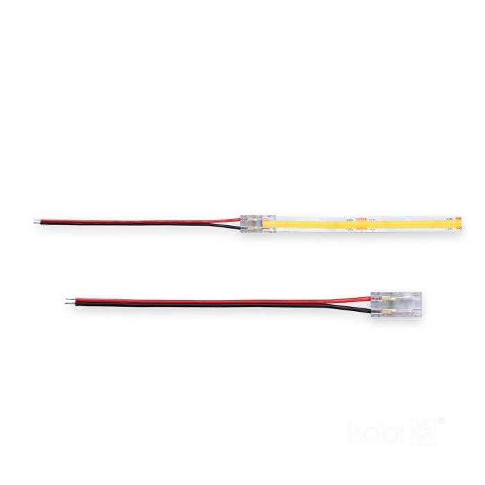 Connecteur pour bande LED 10 cm COB 8 mm Kobi