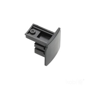 Embout pour rail à 3 circuits noir Kobi