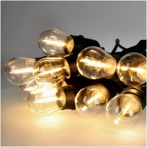 Guirlande BAJA LED ENSEMBLE 20x1W E27 10m Kobi Design