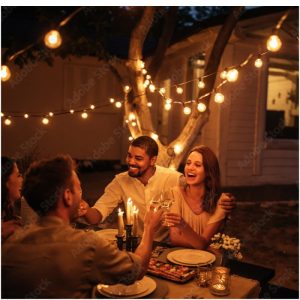 Guirlande BAJA LED SET 15x1W 15m E27 Design Kobi