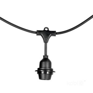 Guirlande CRÈTE 5xE27 5m Design Kobi
