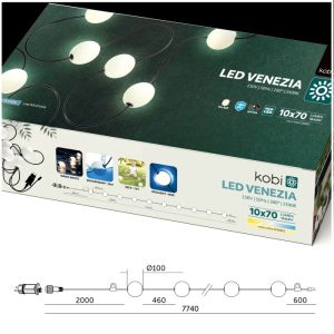 Guirlande LED KOBI VENEZIA 10W Design Kobi