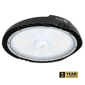 High Bay LED NINA 200W 4000K 110° Kobi Pro" se traduit en français par : "LED NINA High Bay 200W 4000K 110° Kobi Pro