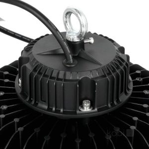High Bay LED RIO PRO 150W 4000K IP66 Kobi Pro" en français se traduit par : "LED High Bay RIO PRO 150W 4000K IP66 Kobi Pro