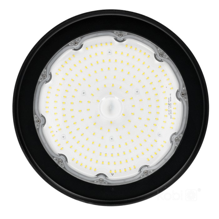 High Bay LED RIO PRO 150W 4000K IP66 Kobi Pro" en français se traduit par : "LED High Bay RIO PRO 150W 4000K IP66 Kobi Pro