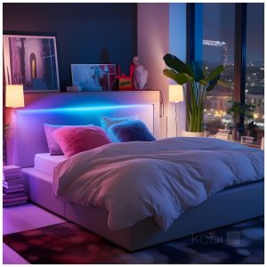 Kit LED intelligent bande 24W 5m RGB+CCT WIFI IP20/6 Kobi
