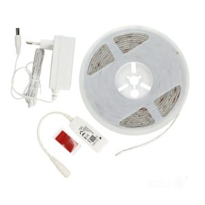 Kit LED intelligent bande 24W 5m RGB+CCT WIFI IP20/6 Kobi