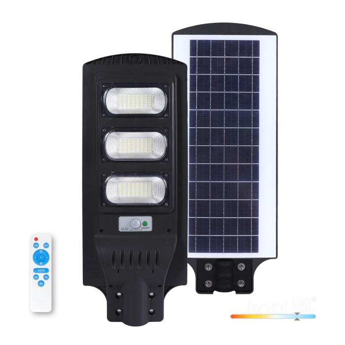 Lampadaire avec détecteur de mouvement LED solaire URBI 8W 6500K IP54 LED2B