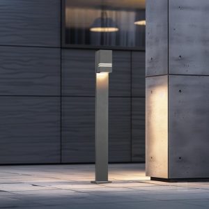 Lampadaire QUAZAR 12 1xGU10 IP44 gris Kobi