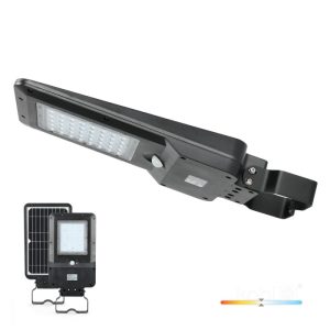 Lampadaire solaire avec détecteur de mouvement LED STREET 15W 4000K IP65 Kobi