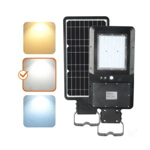 Lampadaire solaire avec détecteur de mouvement LED STREET 40W 4000K IP65 Kobi Premium