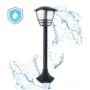 Lampadaire TEVIO S 1xE27 IP54 noir LED2B