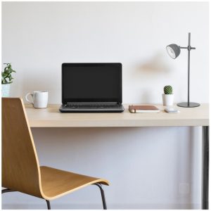Lampe de bureau LED ORBI 2,5W CCT grise Laitica